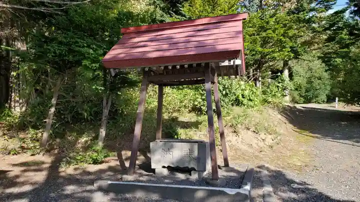 豊富八幡神社の手水舎