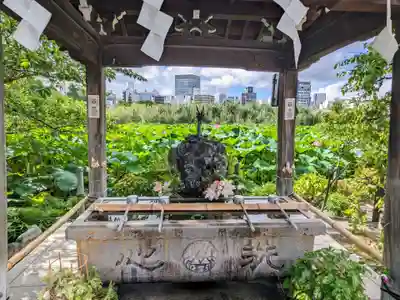寛永寺不忍池弁天堂の手水舎