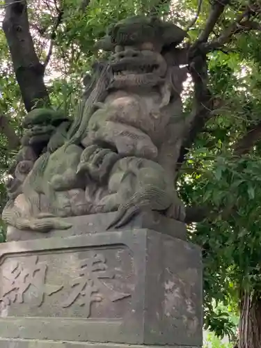 大森貴舩神社の狛犬