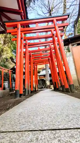 王子稲荷神社の鳥居