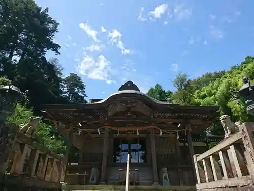 加賀神明宮の本殿・本堂