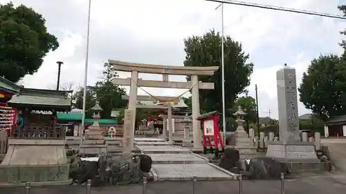 上野天満宮の鳥居