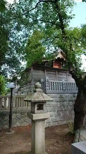 於保多神社の本殿