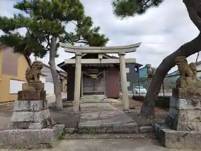 吉津羅神社の鳥居