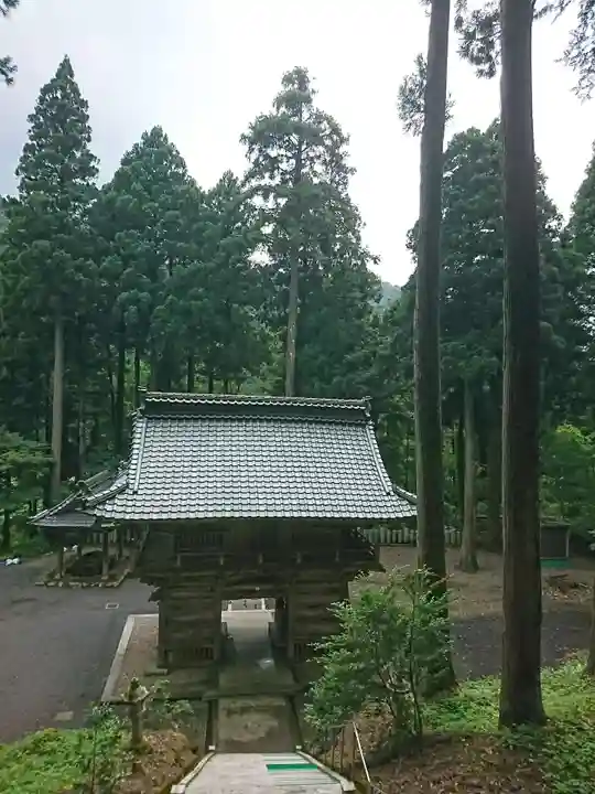 五皇神社の山門・神門