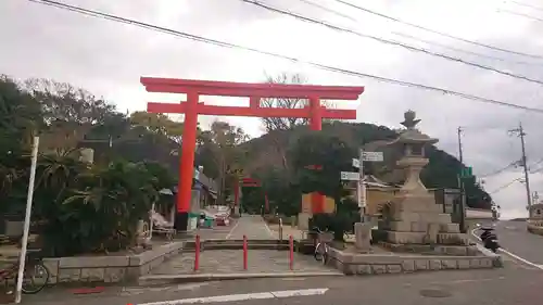 淡嶋神社の鳥居