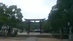 岡山縣護國神社の鳥居