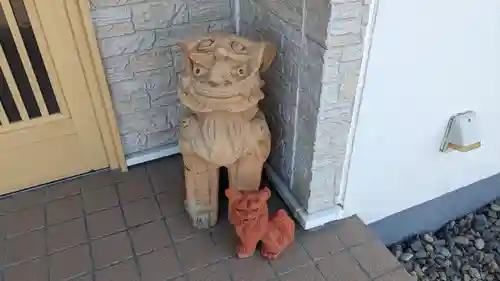 浦幌神社・乳神神社の狛犬