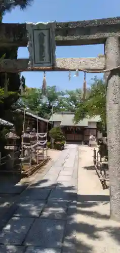 八幡大神宮の鳥居