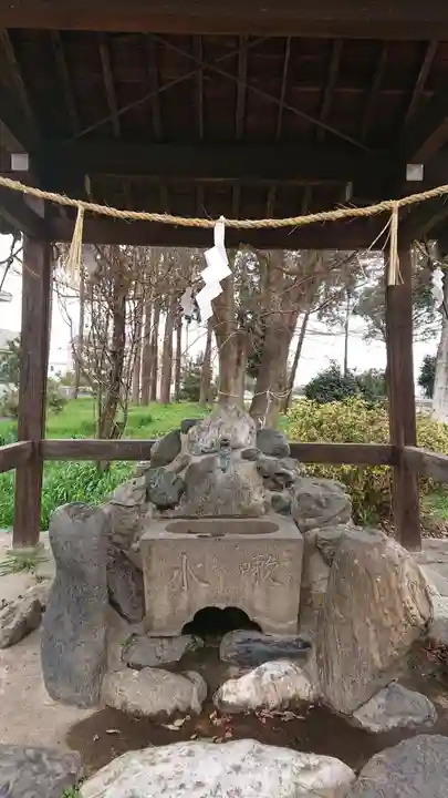 日吉神社の手水舎