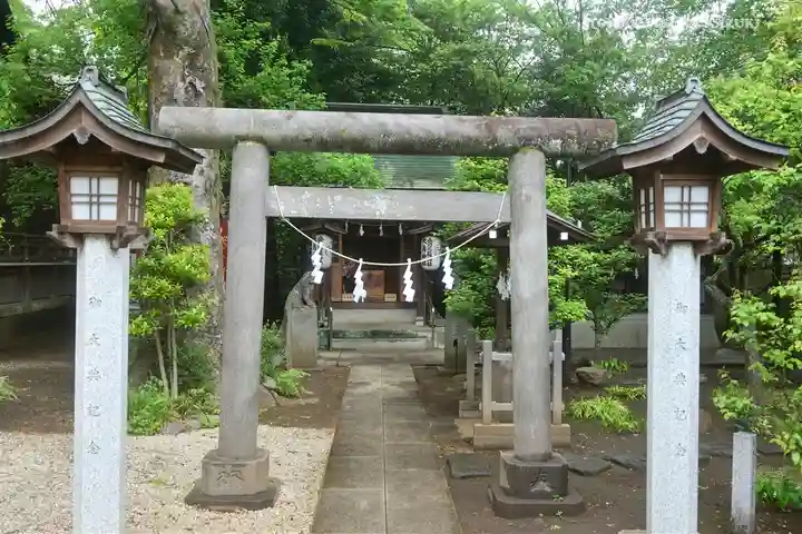 布多天神社の鳥居