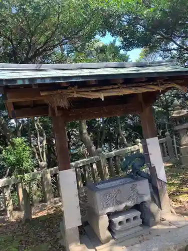 福浦金刀比羅宮の手水舎