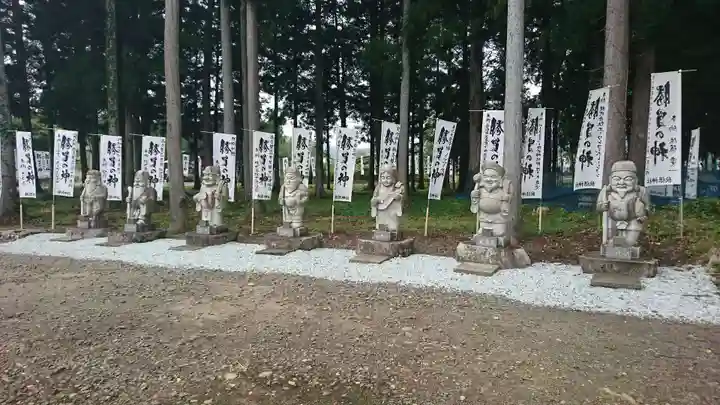 秋保神社の像