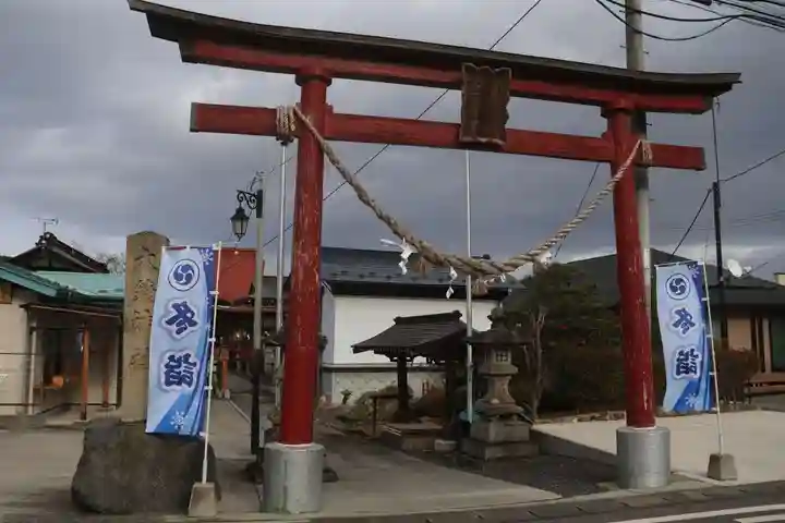 大鏑神社の鳥居
