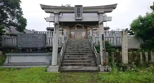 今尾秋葉神社の鳥居