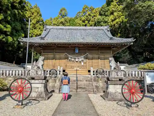 車神社の本殿・本堂