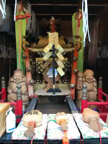 湯倉神社のお祭り