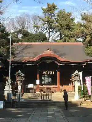 玉川神社の本殿・本堂