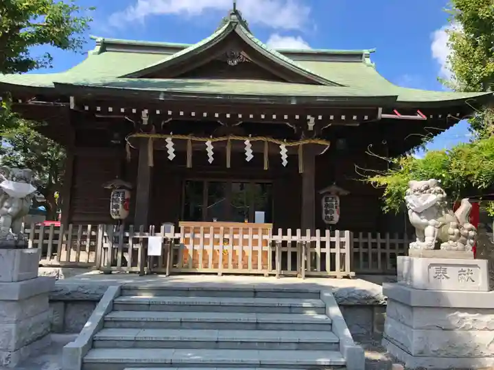 お三の宮日枝神社の本殿・本堂