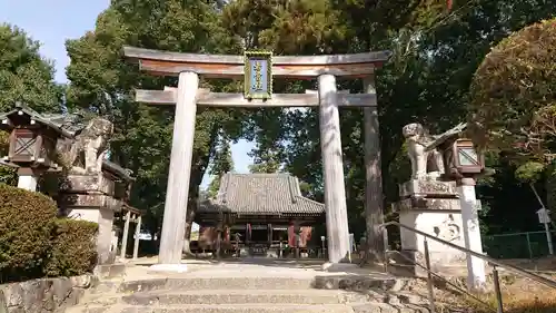 大直禰子神社の鳥居