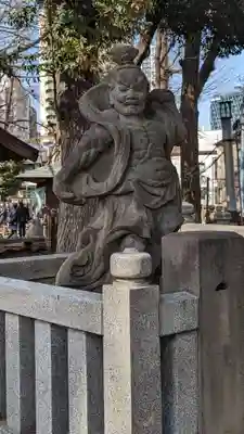 鬼子母神堂 (法明寺)の像
