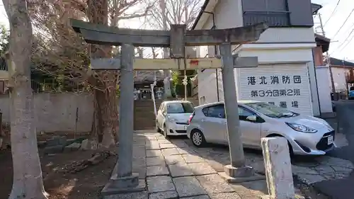 八杉神社の鳥居