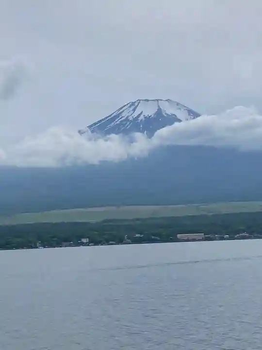 北口本宮冨士浅間神社の自然