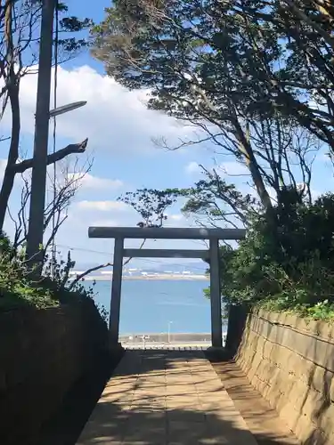 酒列磯前神社の鳥居