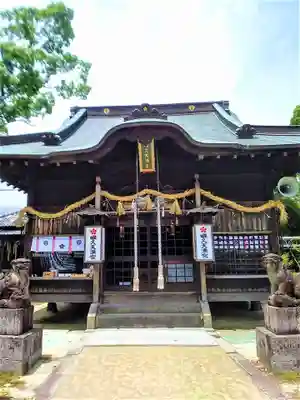 蛎久天満宮の本殿・本堂