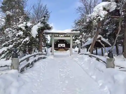 上川神社頓宮の鳥居