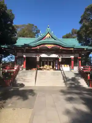 多摩川浅間神社の本殿・本堂