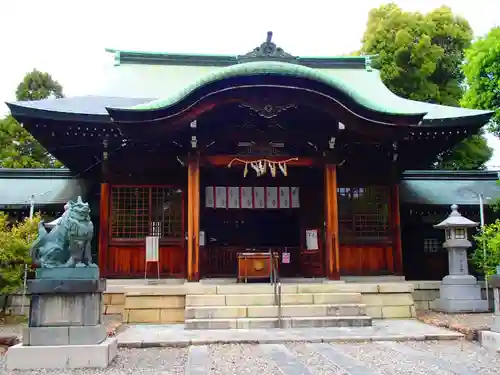 溝旗神社（肇國神社）の本殿