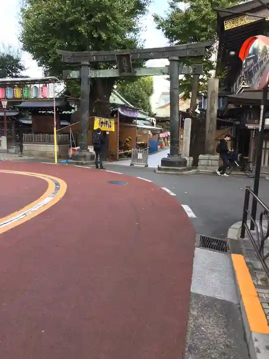 湯島天満宮の鳥居