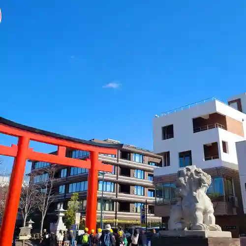 鶴岡八幡宮の鳥居