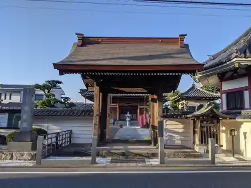 真言宗智山派金澤山福泉寺圓能院の山門