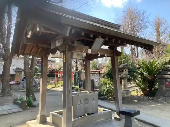 若宮八幡宮 の手水舎