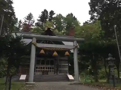 由仁神社の鳥居