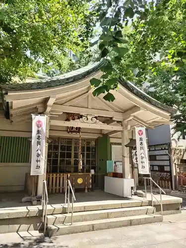 銀杏岡八幡神社の本殿・本堂