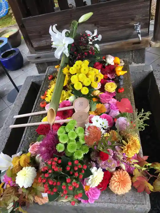 勝林寺の手水舎