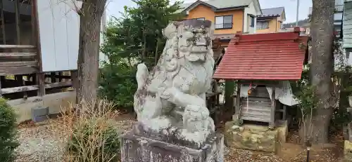 生出森八幡神社(里宮)の狛犬