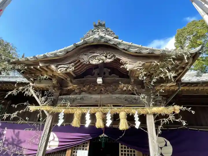 八幡神社の本殿・本堂