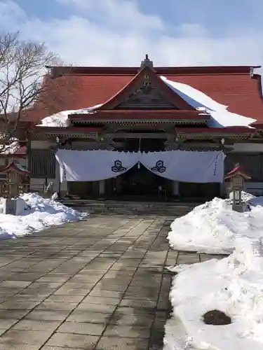 釧路一之宮 厳島神社の本殿・本堂