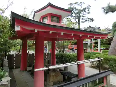 車折神社の手水舎