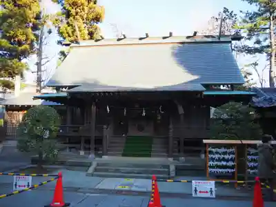 細山神明社の本殿・本堂