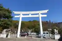 山梨縣護國神社の鳥居