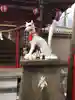 田中稲荷愛宕神社の狛犬