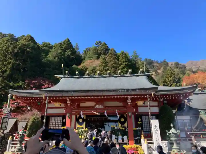 大山阿夫利神社の本殿・本堂