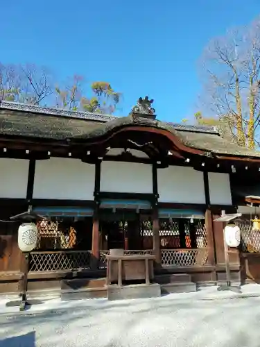 河合神社（鴨川合坐小社宅神社）の本殿・本堂