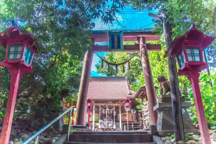 斗瑩稲荷神社の鳥居