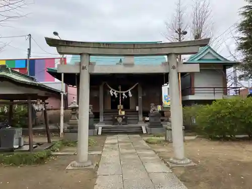 高野胡録神社の鳥居